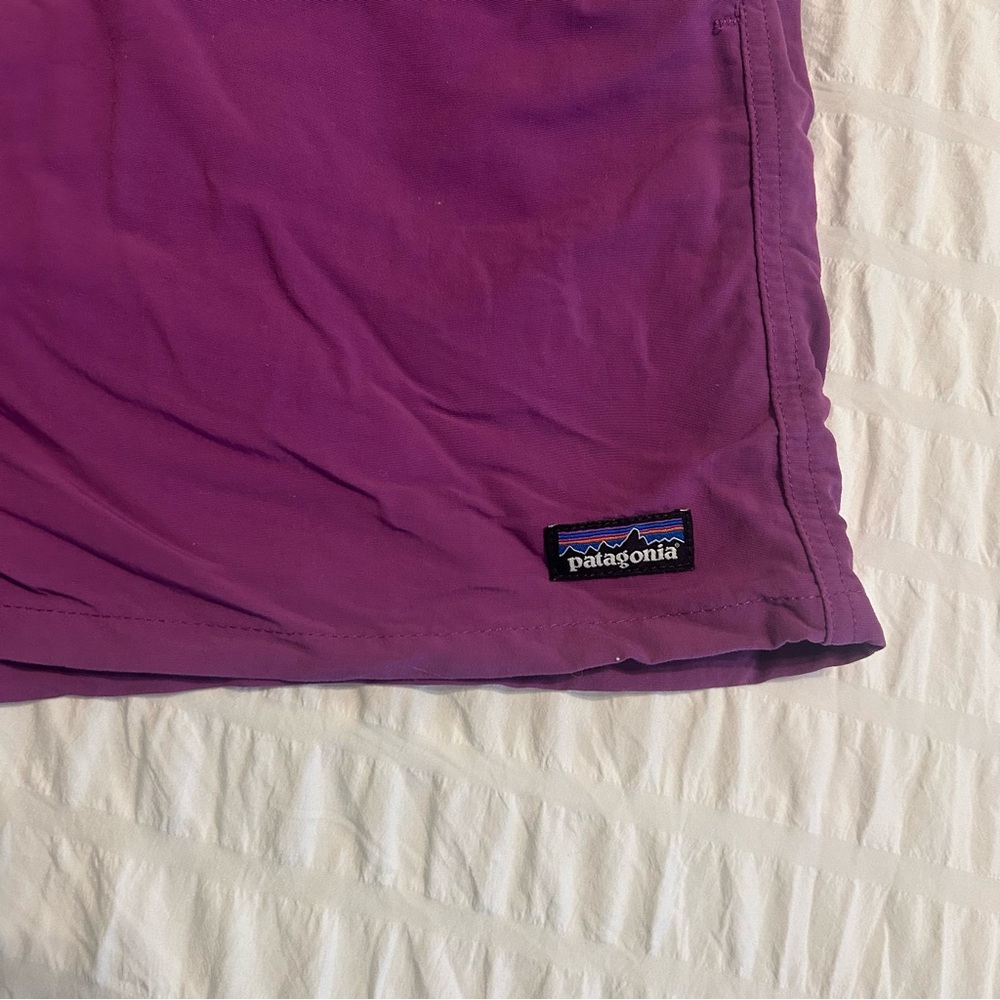 Patagonia Purple Barely Baggies shorts